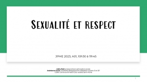 PPS - Sexualité et respect